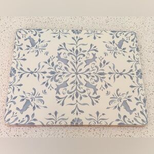 Pottery Barn Chambray Bunny Spring Placemats, Set of 4